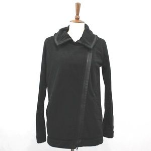 Lululemon 6 - 8 Moto Polar Fleece Jacket Asymmetrical Full Zip Warm